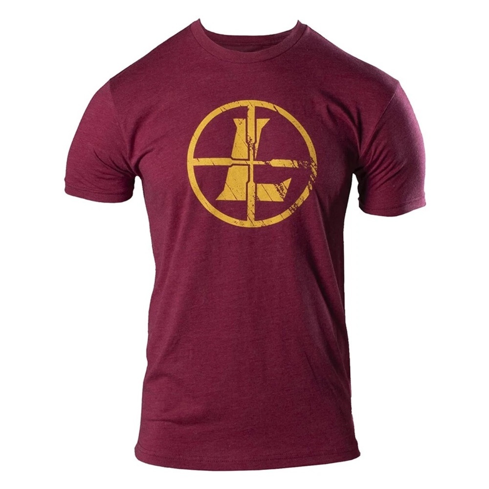 Leupold Men's Short Sleeve Distressed Reticle T-Shirt NWT Size XXL